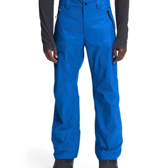 The North Face Men's Seymore Blue Ski Pants - Picture 2 of 10